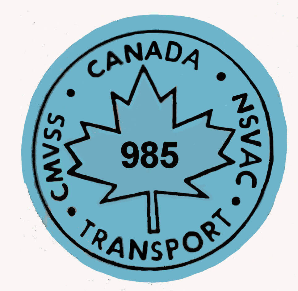 (image for) 1977-87 Canada 985 Transport Sticker